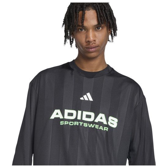 Adidas Ανδρική μακρυμάνικη μπλούζα Long Sleeve Jacquard Jersey Adidas Ανδρική μακρυμάνικη μπλούζα Long Sleeve Jacquard Jersey